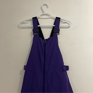 Purple Overalls with Adjustable Straps